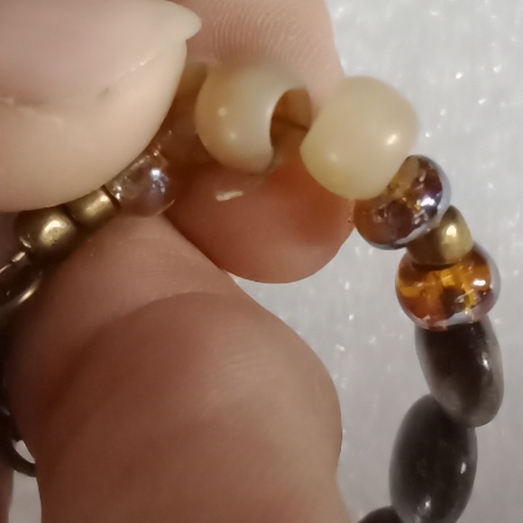 Multi Beaded Necklace #A320 - Picture 7 of 14